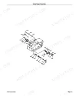 kubota-m4050-tractor-parts-catalog-hydraulic-parts-144.webp Kubota M4050 exploded view diagram of the position operate 1 hydraulic control linkage and housing components.