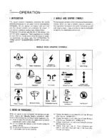 kubota-m4500-to-m7500dt-tractor-operator-manual-3545899715-operations-20.webp Kubota M4500, M4500DT, M5500, M5500DT, M7500, M7500DT operation manual page showing worldwide graphic symbols and break-in procedures.