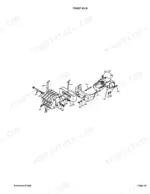 kubota-m4500dt-tractor-parts-catalog-parts-list-7.webp Kubota M4500DT exploded view diagram of front axle components and housing assembly with numbered parts list.