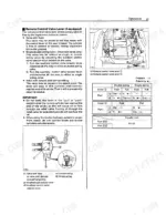 kubota-m4700-m5400-tractor-operator-manual-maintenance-43.webp Kubota M4700, M5400 remote control valve lever operation, hydraulic port flow tables, and valve selector knob diagrams.