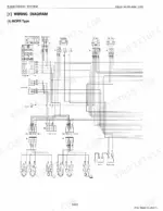 kubota-m4900-m5700-m5700hd-tractor-service-manual-97897-12553-wiring-358.webp Kubota M4900, M5700, M5700HD ROPS type electrical wiring diagram showing hazard switch, relays, lights, and trailer socket.