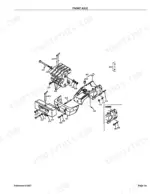 kubota-m5500dt-tractor-parts-catalog-chassis-parts-71.webp Kubota M5500DT front axle exploded view diagram showing front weight bracket and mounting hardware components.