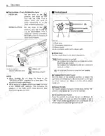 Kubota M5700, M6800, M8200, M9000 operator manual page showing cab air conditioning and heater control panel operations.