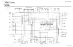 Kubota M59, TL1350, BT1200 main harness electrical wiring diagram showing ECU, fuse box, and sensor connections.
