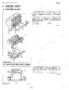 Kubota M95S-ROPS, M105S-ROPS, M105SDSL exploded view of engine cylinder block, crankcase, oil pan, and head cover.