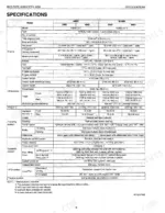 kubota-m95s-rops-m105s-rops-m105sdsl-tractor-service-manual-specs-8.webp Kubota M95S-ROPS, M105S-ROPS, M105SDSL specifications table for engine, dimensions, weight, and hydraulic systems.