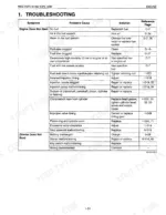 kubota-m95s-rops-m105s-rops-m105sdsl-tractor-service-manual-troubleshooting-109.webp Kubota M95S-ROPS, M105S-ROPS, M105SDSL engine troubleshooting table for starting and starter issues.