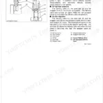Kubota V2607-DI-E3B V3307-DI-T-E3B CPV equipped delivery valve diagram with snapper valve components