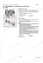 kubota-v3800-v6108-diesel-engine-workshop-manual-9y111-07331-exploded-view-17.webp Kubota V3800, V6108 DPF muffler disassembly procedure, differential pressure sensor, and DOC catalyst exploded view.