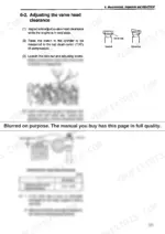 04e64f51-b-clearances-35 Yanmar TNE series, 2TNE68-4TNE84T valve head clearance adjustment procedure, diagrams, and clearance specification table.