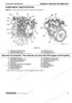 094718c2-b-exploded-view-57 Yanmar EA2400, 3TNV72-YUKS engine component identification diagram showing major parts with numbered list.