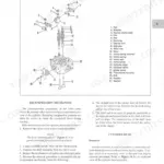 Yanmar 1GM, 2GM, 3GM, 3HM cylinder head exploded view and decompression mechanism repair procedure.