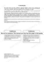 116ce953-b-safety-4 Yanmar 3JH4E, 4JH4E, 4JH4-TE, 4JH4-HTE service manual foreword page with California Proposition 65 safety warnings.