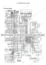 146d72ea-b2-wiring-36 Yanmar SV18 service manual technical data page showing the complete electrical system wiring diagram.