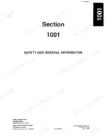 2251fd22-b-page-7 Case 689G, 689G Telescopic Handler Section 1001 Safety and General Information manual cover page.
