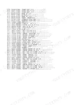 2624c4c1-b-parts-list-34 Yanmar B50 Crawler Backhoe parts list for idler assembly and crawler guard components.