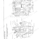 Yanmar TNE series, TNV series cross-sectional view of the special swirl pre-combustion chamber engine system.