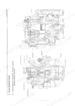 2ad43d33-b-exploded-view-20 Yanmar TNE series, TNV series cross-sectional view of the special swirl pre-combustion chamber engine system.