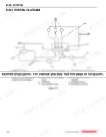 346c670e-b-system-diagram-172 Yanmar TNV series, 2TNV70, 3TNV70, 3TNV76 fuel system diagram showing fuel pump, filter, injectors, and supply lines.