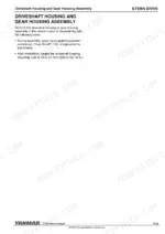 45375380-b-procedures-90 Yanmar ZT350 driveshaft and gear housing assembly installation procedure, including torque specs and sealant requirements.