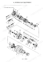 459c5544-b-exploded-view-263 Yanmar B50-2B (US) hydraulic equipment exploded view showing travel motor assembly parts and internal components.