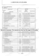 459c5544-b-torque-43 Yanmar B50-2B (US) torque specifications table for engine, driving, travel, control equipment, and frame components.