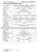 45e3f354-b-specs-29 Yanmar 4BY, 6BY, BY series principal engine specifications table including power, torque, and cooling capacity data.