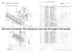 47398be1-b-exploded-view-4 Yanmar 3TNE84-SA, 3TNE84-G1A, 3TNE84-G2A, 3TNE84C-G1A exploded view of cylinder head, bonnet, rocker arm, and valve components.