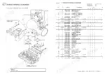 47398be1-b-parts-list-7 Yanmar 3TNE84-SA, 3TNE84-G1A, 3TNE84-G2A, 3TNE84C-G1A exhaust manifold and silencer exploded view parts diagram and list.