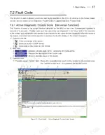 4a5d9f5d-b-error-codes-117 Yanmar TNV Series (R55-7A/R80-7A mini-excavator) — diagnostic software manual page showing Active Diagnostic Trouble Code screen and operation tool bar.