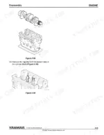 4acae73a-b3-procedures-139 Yanmar 3JH5E, 4JH5E, 4JH4-TE, 4JH4-HTE engine disassembly diagrams showing crankshaft removal and tappet extraction.