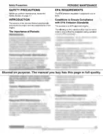4acae73a-b3-safety-95 Yanmar 3JH5E, 4JH5E, 4JH4-TE, 4JH4-HTE service manual page covering safety precautions and EPA emission requirements.