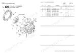 Yanmar 4JH2E, 4JH2-TE, 4JH2-THE, 4JH2-DTE, 4JH2-UTE(B), 4JH2-HTE exploded view diagram and parts list for KM4A clutch assembly.
