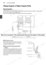 51d876ca-b-system-diagram-16 Yanmar 12AYM-WGT, 12AYM-WET, 12AYM-WST fuel oil system piping diagram and double wall fuel pipe assembly details.
