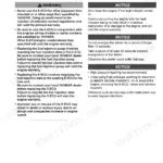 Yanmar 2TNV70-4TNV106T manual: Electronic Control System warnings and notices for E-ECU, fuel injection pump, and starter.