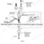 Yanmar YD25 harness installation wiring diagram showing panel, extension harness, accessory power, and fuel tank sensor.