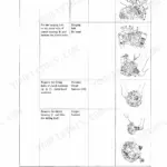 Yanmar 2S service manual page showing clutch body disassembly procedures, tools, and component removal illustrations.