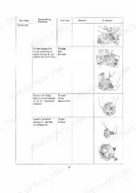 65699c8b-b-procedures-38 Yanmar 2S service manual page showing clutch body disassembly procedures, tools, and component removal illustrations.