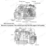 Yanmar 4JH3-TE, 4JH3-HTE, 4JH3-DTE engine component diagrams showing operation and non-operation side part names.