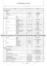 75655b7a-b-specs-20 Yanmar C12R technical data table for hydraulic implement, undercarriage, and engine specifications.