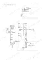 756c9c30-b-wiring-113 Yanmar EG907, EG907HMT electrical circuit diagram showing electronic governor controller and combination meter wiring.