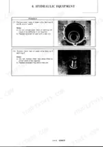 78b354a5-b-procedures-308 Yanmar ViO50-1 hydraulic equipment service manual: procedure for removing taper-roller bearing races and oil seals.