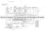 7ce05242-b-hydraulic-38 Yanmar ViO35-6A hydraulic circuit schematic showing travel motors, cylinders, pilot valves, and relief valve pressure settings.