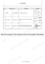 7ce05242-b-specs-100 Yanmar ViO35-6A engine service manual table listing V-block, torque wrench, and feeler gauge measurement applications.