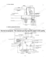 Yanmar YM135(D), YM155(D) fuel system and engine lubricating system schematic diagrams showing pump and filter flow.