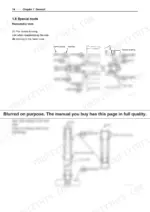 Yanmar SD40, SD50 Series special reassembly tools for bearings and shafts.