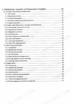 8289520f-b-toc-13 Yanmar 3TNV, 4TNV series service manual table of contents for engine disassembly, inspection, and reassembly procedures.