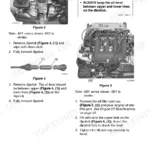 Yanmar 4BY, 6BY, BY series engine oil checking and adding procedure with dipstick and filler cap diagrams.