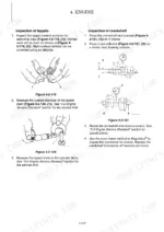 900b0ada-b2-procedures-126 Yanmar ViO50-6A engine service manual: procedures for inspecting tappets and measuring crankshaft runout with diagrams.