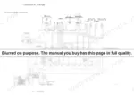 90f91d65-b-hydraulic-164 Yanmar SV05-A, SV05-B hydraulic oil circuit schematic showing control valve, cylinders, motors, and relief valve pressures.